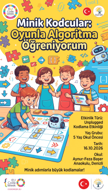 Minik Kodcular: Oyunla Algoritma Öğreniyorum